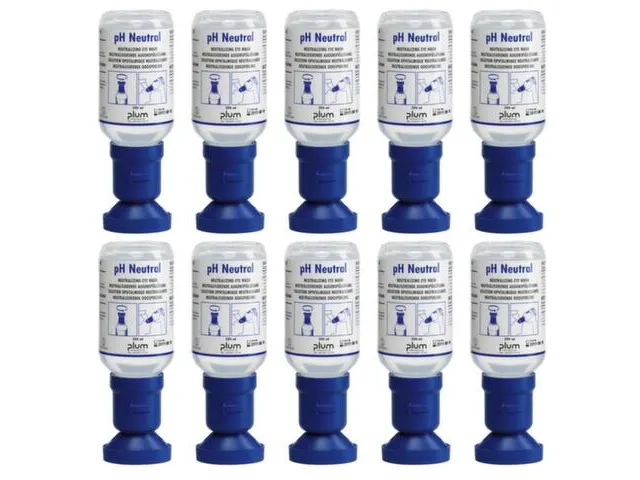 Flacons Lave-Oeil 10X Solution Ph Neutre Din En 15154-4