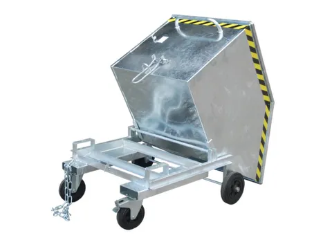 Kiepwagen,waterdicht,HxLxB 1220x1390x1070mm,0,6m³,draagverm. 300kg