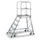 Bordestrap Aluminium Bordes 1200x 600x 800mm 5treden Aluminium