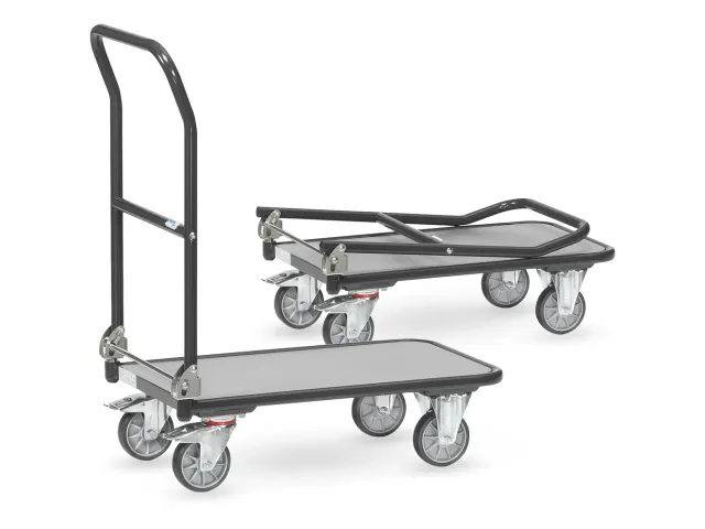 Opklapbare Wagens 1154/7016 Antraciet 250kg Laadvlak 900x600mm