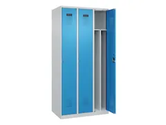 locker voor scheiding van kleding,HxBxD 1850x900x500mm,3vak