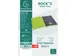 Rock's 80 dossiermap 22x31cm 100 stuks muntgroen