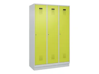 locker voor scheiding van kleding,HxBxD 1950x1200x500mm,3vak - 2