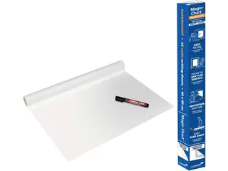 Legamaster Magic-Chart Clearboard Folie 60x80cm Transparant 25 vel - 3
