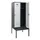 locker met bank,HxBxD 1950x800x815mm,2vak,vak B 400mm,draaigrendel