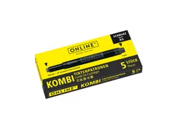Inktpatroon Online Kombi zwart doos à 5 stuks