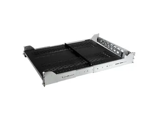 2U geventileerd uitschuifbaar server rack schap met kabelmanagement - 1