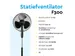 Statiefventilator BRASQ F300 Ø 40cm zwart