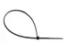 Kabelbinder 200 x 2,5 mm 100 Stuks Zwart