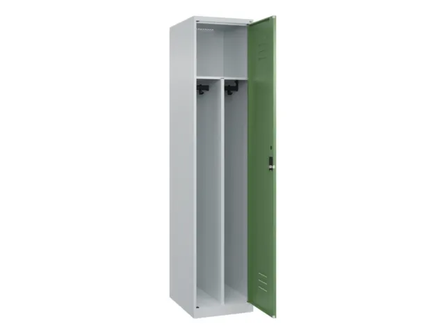 locker voor scheiding van kleding,HxBxD 1850x400x500mm,1vak
