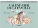 Calendrier Semaine, Français, 2027