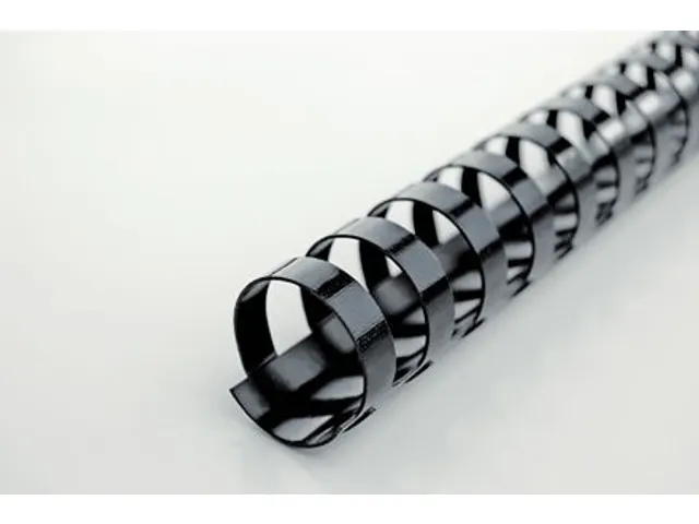 Bindrug Gbc 25mm 21-Rings A4 Zwart 50 Stuks