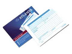 Bonboekje Djois Atlanta met 3 kopieën carbon A6