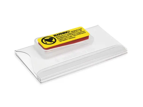 Naambadge 40x75 mm met magneet place and hold