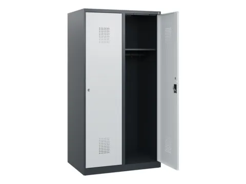 schoollocker,HxBxD 1530x800x500mm,2vak,vak B 400mm,cil.-slot
