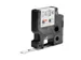 Ruban Dymo Rhino Industriel rétractable 9mmx1,5m noir sur blanc
