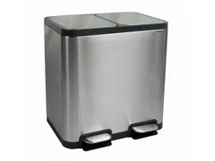 Pedaalemmer MAULcycle 20+20 Liter RVS