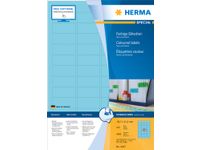 Herma 4547 Gekleurde Etiketten 45.7x21.2mm Blauw permanent