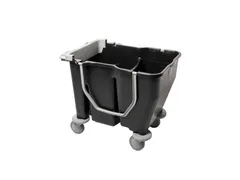 Dubbel Emmer Op Wielen Zon der Pers Zwart 2x15 Liter