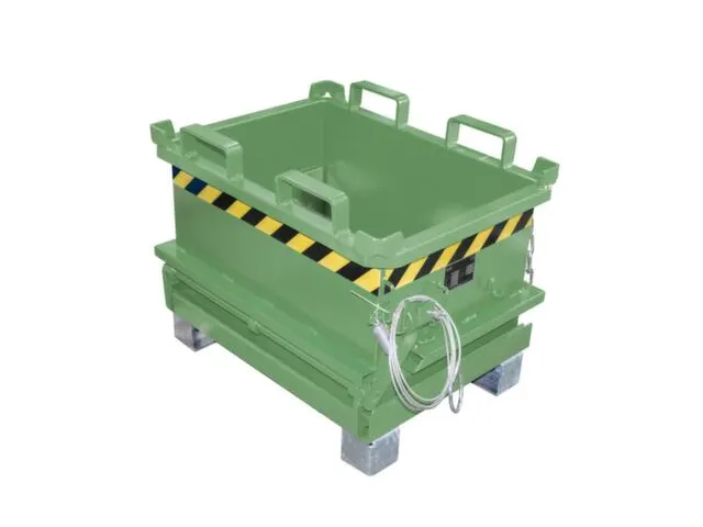 mini-bodemklepcontainer,HxLxB 625x600x800mm,0,13m³,inrijbeugel,staal