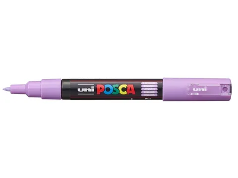 Verfstift Posca PC1MC Extra Fijne punt 0,7-1,0mm lavendel
