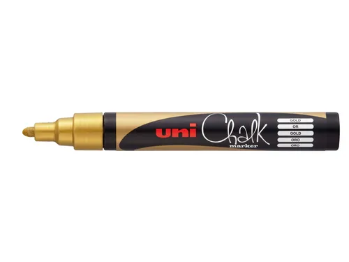 Krijtstift Uni-ball chalk rond 1.8-2.5mm goud