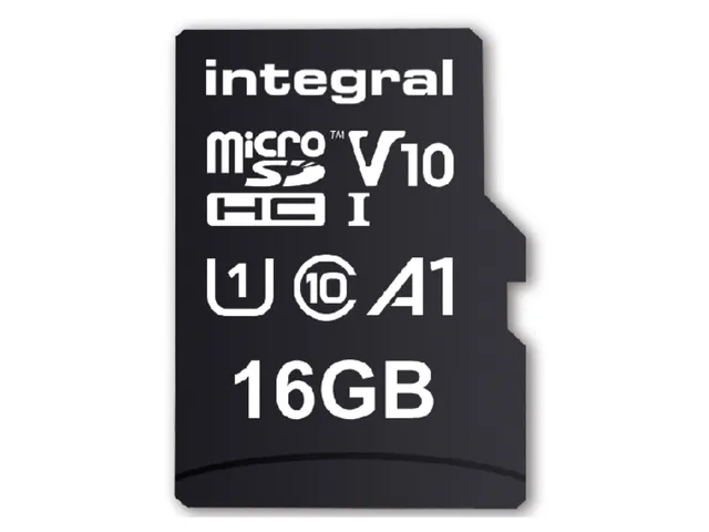 Geheugenkaart Integral microSDHC V10 16GB