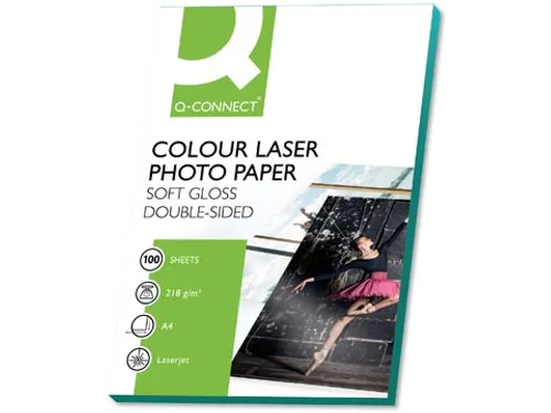 Fotopapier A4 Zachtglanzend 218 Gram Pak 100 Vel
