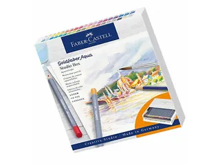 Aquarelpotlood Goldfaber studiobox á 38+3 stuks - 2