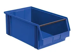 Zichtbak Hxbxd 200x300x510/450mm Pe Blauw