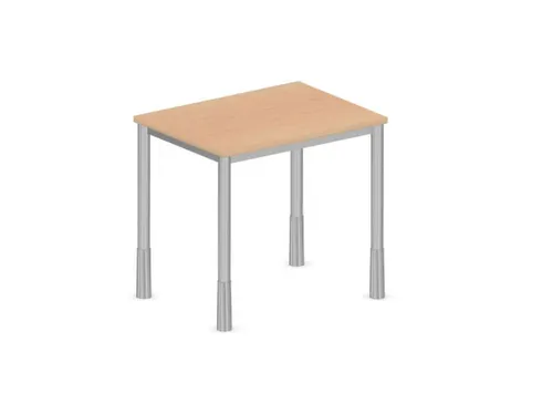 In hoogte verstelbaar bureau,HxBxD 720-840x800x600mm,NE-esdoorn