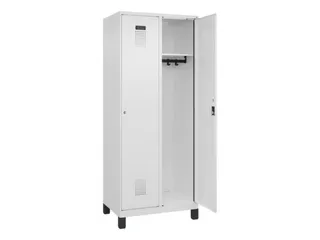 locker,HxBxD 1950x800x500mm,2vak,vak B 400mm,cil.-slot,voeten - 2