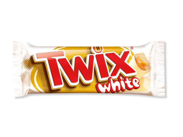 Chocolade Twix white reep 46 gram
