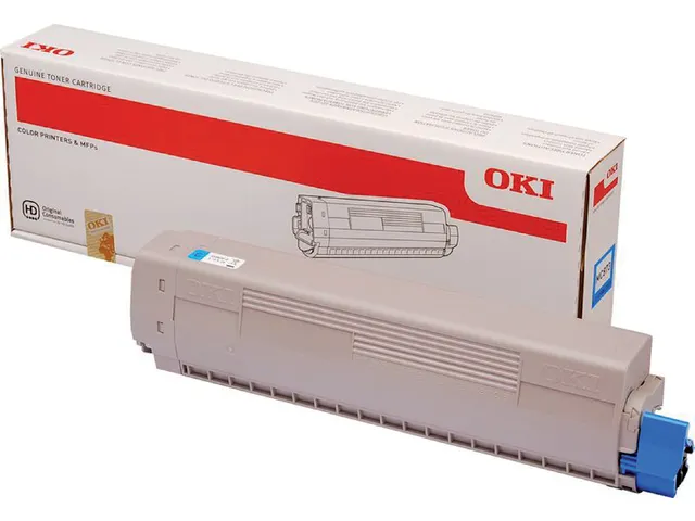 Toner Oki 45862816 blauw