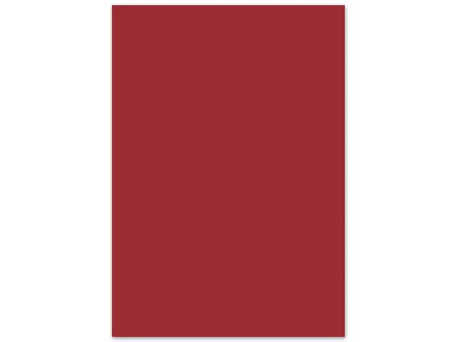 Folia Creakit fotokarton 50x70cm 300gr Donkerrood 25 vel