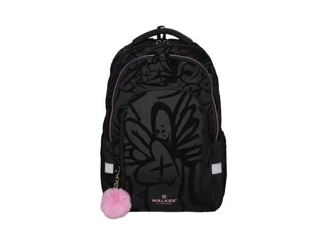 Schooltas Walker Fame ACE Black Graffiti