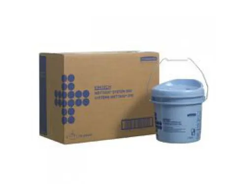 Kimtech 7919 Poetsdoek Wettask dispenser emmer blauw