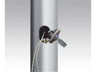 Vlaggenmast Alu Draagarm H Boven De Grond 9m Ø 100mm Cilindrisch - 3