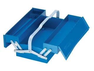 1263 L Gereedschapskist,leeg,3vakken,160x420x225mm - 1