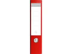 Classeur à levier polypropylène dos de 75mm - Rouge