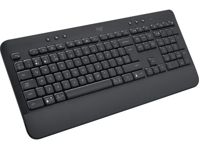 Clavier sans fil Logitech Signature K650 Bluetooth QWERTY GB graphite