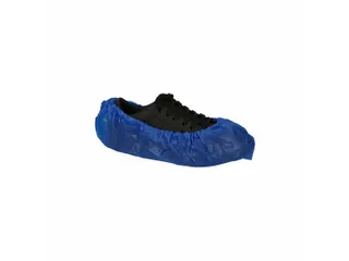CPE schoenovertrek blauw 41x15cm 130mu 500 Stuks - 1