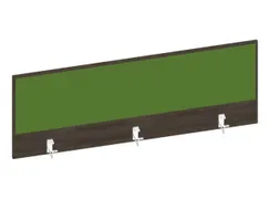 baliepaneel bureau aanbouw achter NV bruin hickory BN7048-groen 1400mm