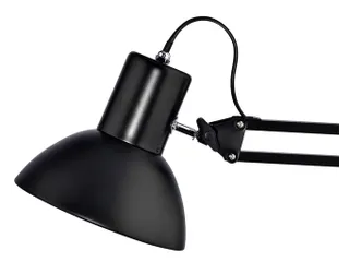 Unilux Success 66 bureaulamp met klem en voet Zwart - 5