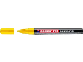 Paintmarker edding 791 alcoholbasis 1-2mm geel - 1