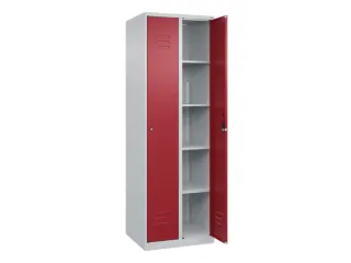 wasgoedverdeelkast,HxBxD 1850x600x500mm,vak B 300mm,cilinderslot - 2