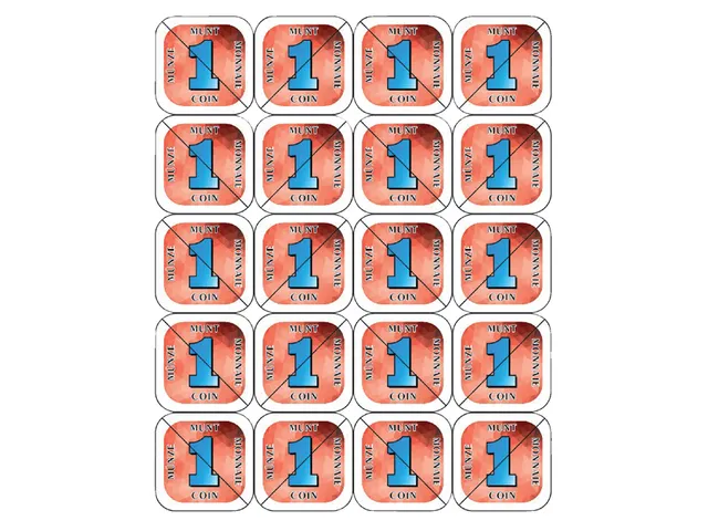 Consumptie breekmunten Combicraft 200 stuks rood