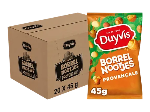 Duyvis Borrelnoot Provencale zakje 45 gram