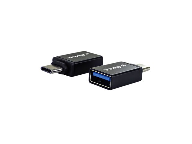 Adapter Integral 3.1 USB-A naar USB-C | HardwareKabel.nl