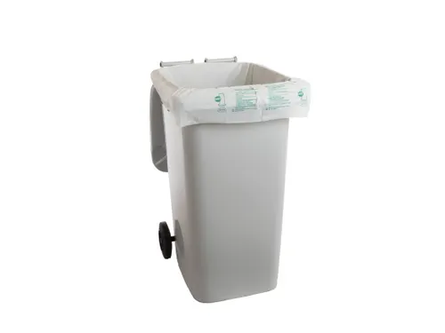Biozakken 240 liter groen 115x140 cm afbreekbaar